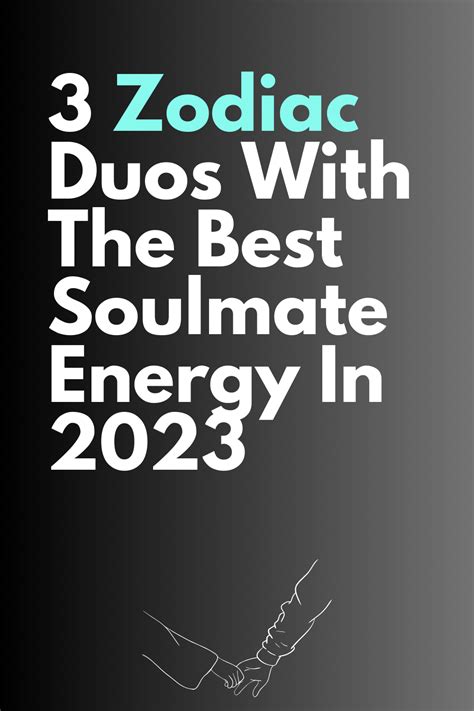 Duos With Soulmate Energy