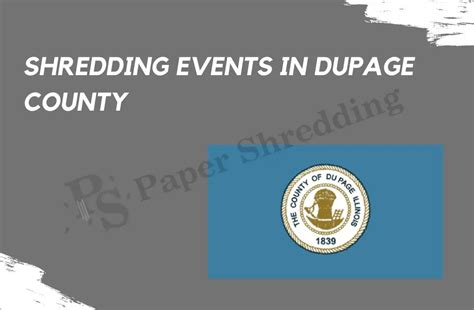 Dupage County Shredding Events 2024