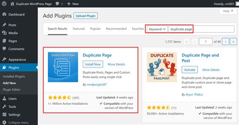 Duplicate A Page In WordPress Using A Plugin