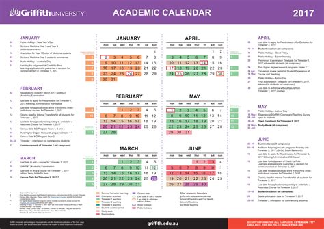 Duson Academic Calendar