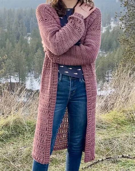 Duster Cardigan Crochet