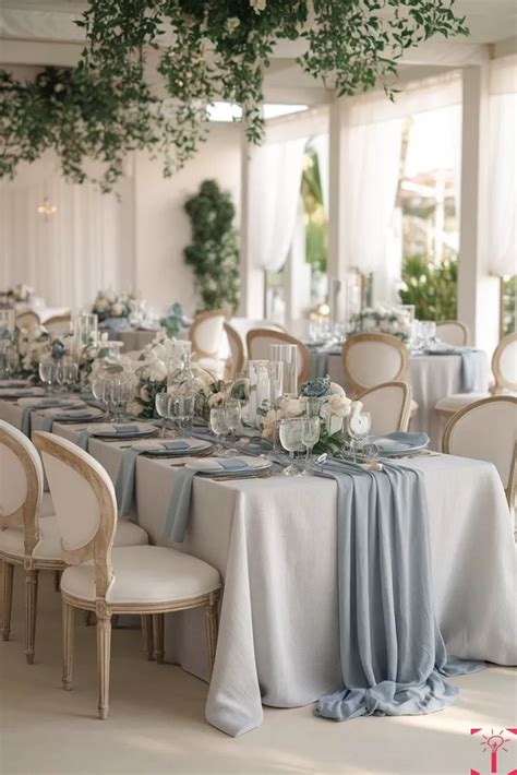 Elevate Your Dream Wedding with Enchanting Dusty Blue Decorations