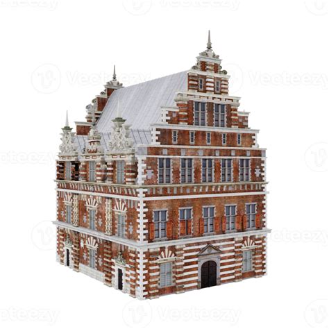 Dutch Building 3D PNG