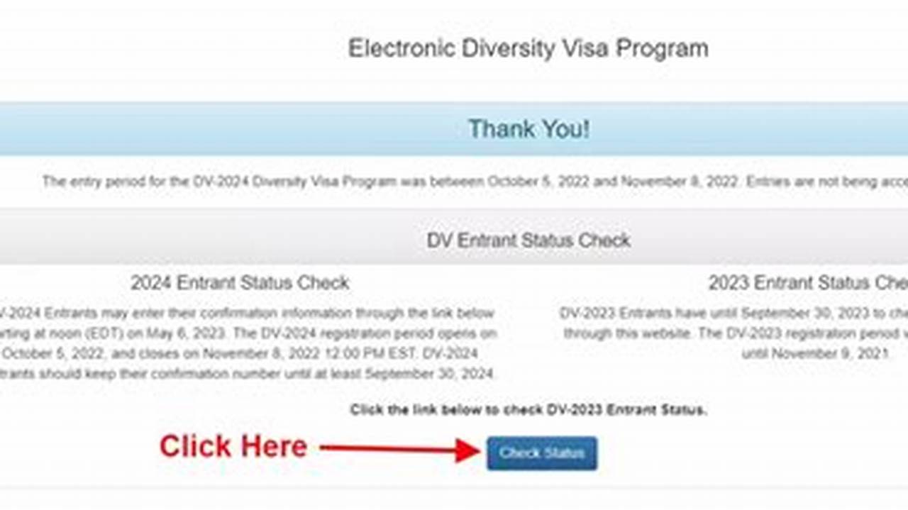 Dvprogram.State.Gov 2024 Result