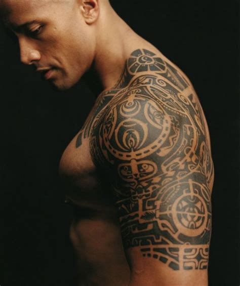Dwayne Johnson Tattoos and Meaning Visual Arts Ideas