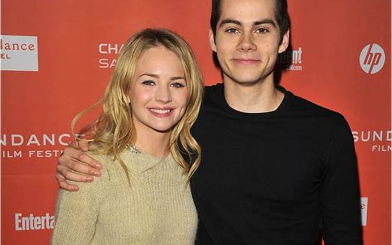 Dylan O'Brien With Girlfriend