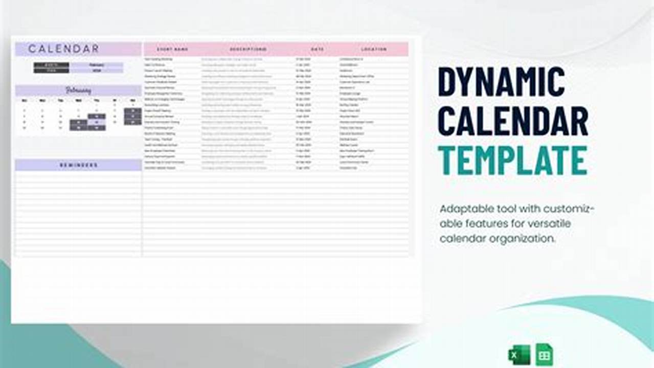 Dynamic Calendar Template