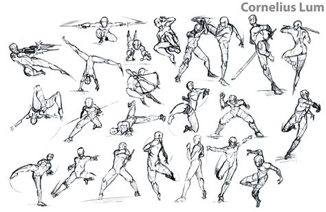 Dynamic Action Poses (Intermediate/Advanced)