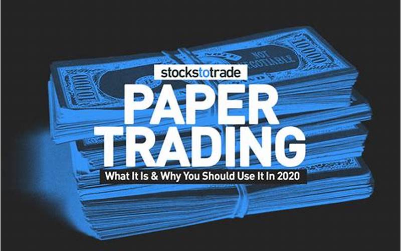 E*Trade Paper Trading