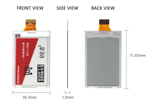 E-Ink Display &amp; Colors