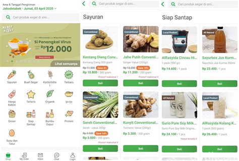 E-commerce Beli bahan makanan online