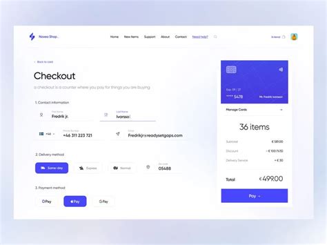 Optimized mobile checkout screen emphasizing speed and ease of use