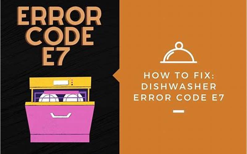 E7 Error Code