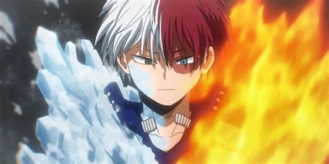 EL PODEROSO QUIRK DE TODOROKI MITAD HIELO Y FUEGO 