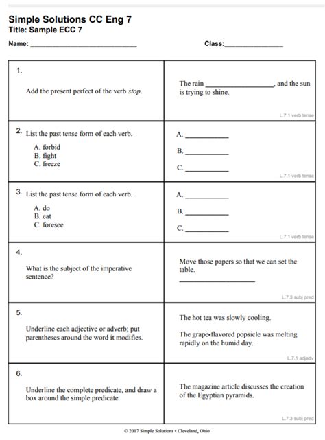 Ela Practice Questions With Solutions In 2023
