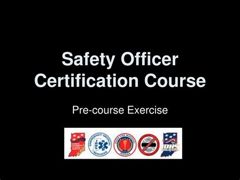EMS Safety Officer Certification