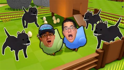 ENTRAMOS NO MUNDO DAS GALINHAS E VÁRIOS LOBOS 