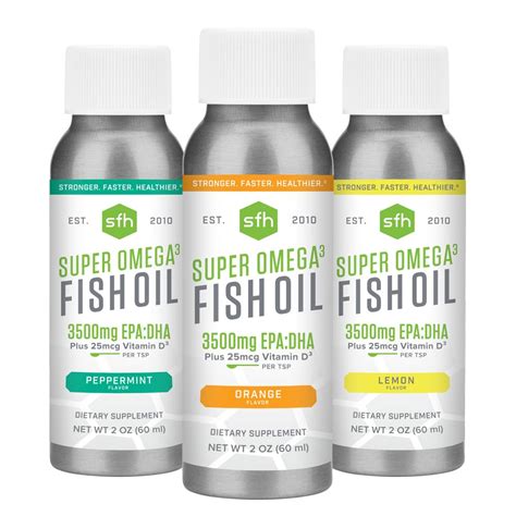 EPA and DHA in SFH Fish Oil