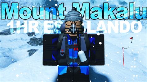 ESCALANDO A GRANDE MONTANHA MAKALU - Roblox Mount 
