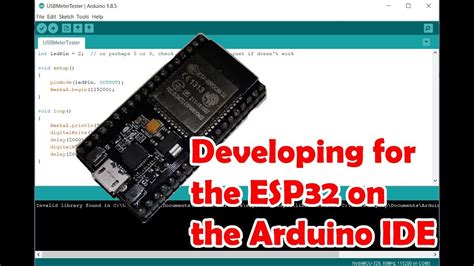 ESP32 Development Using The Arduino IDE Highlights