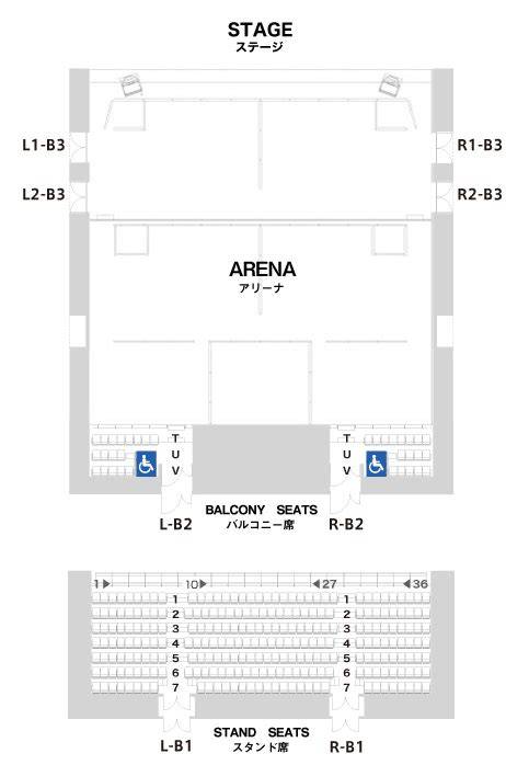 EXシアター六本木フロア構造図