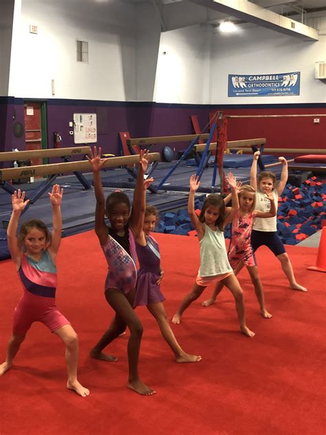 Each Student In A Gymnastics Class