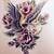 Eagle Rose Tattoo