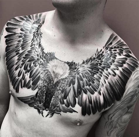 Eagle Chest Tattoo Designs, Ideas and Meaning Tattoos