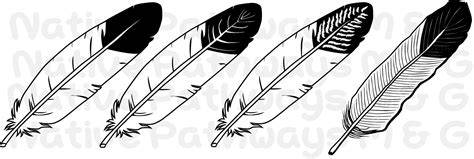 Fly high with our exquisite Eagle Feather SVG - Graceful designs to elevate your crafting game!