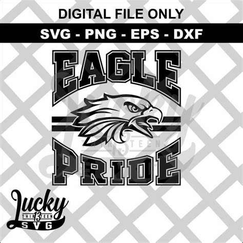 Spread Your Wings with Stunning Eagle Pride SVG Design!