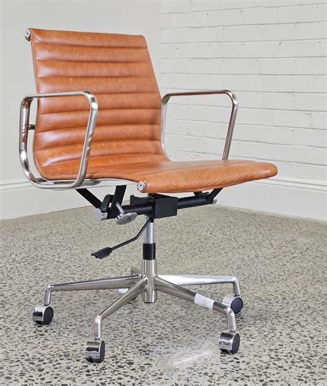 Eames Style Office Chair Brown