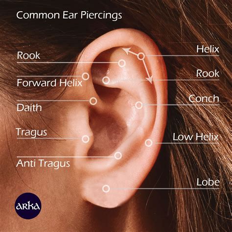 Ear Piercing Map