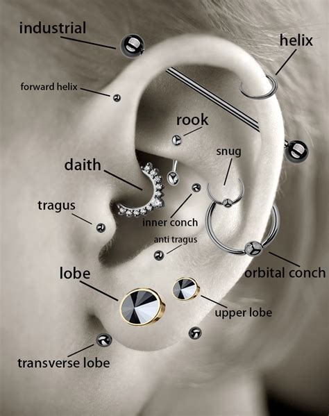 Ear Piercing Map