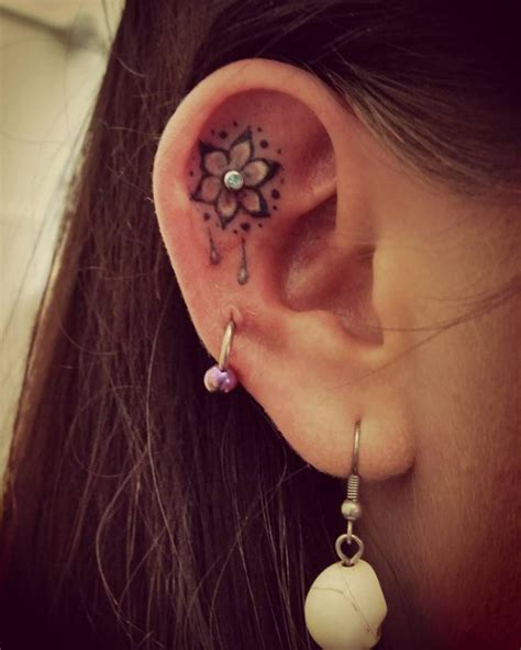 Ear Tattoos For Women