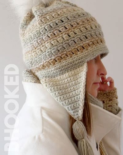 Earflap Crochet Hat