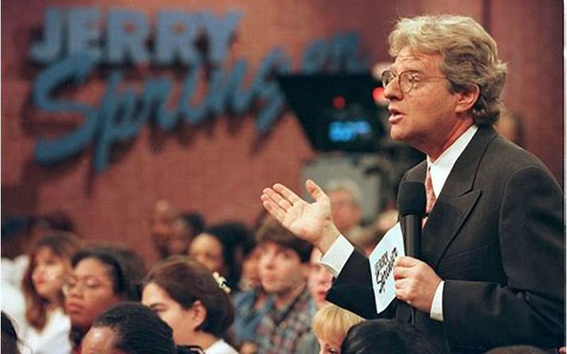 Early Years Of Jerry Springer Show