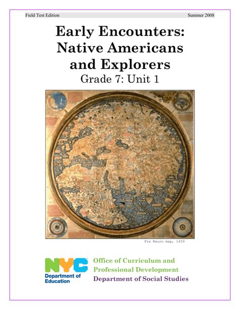 Early Encounters and the Devastating Impact