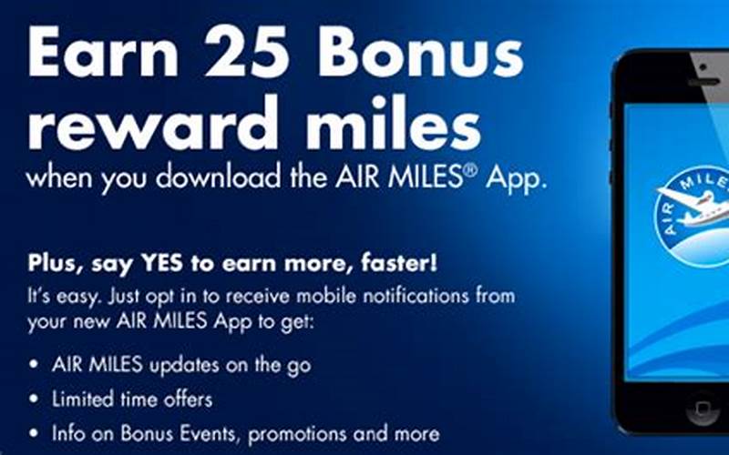 Earn Airmiles With Every Purchase