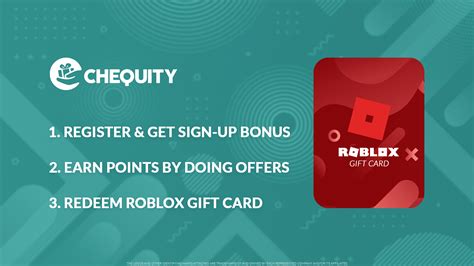 Earn Free Roblox Gift Cards - Chequity