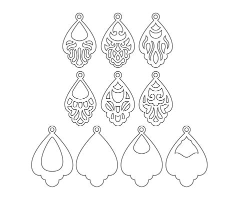 Earring Templates Free