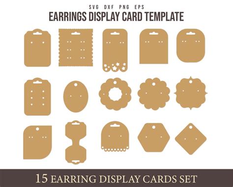 Download Earring Holder SVG File - SVG Design Files