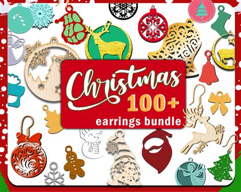 Download Earrings Bundle For Cricut
