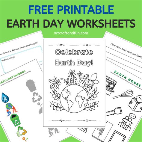 Earth Day Free Worksheets