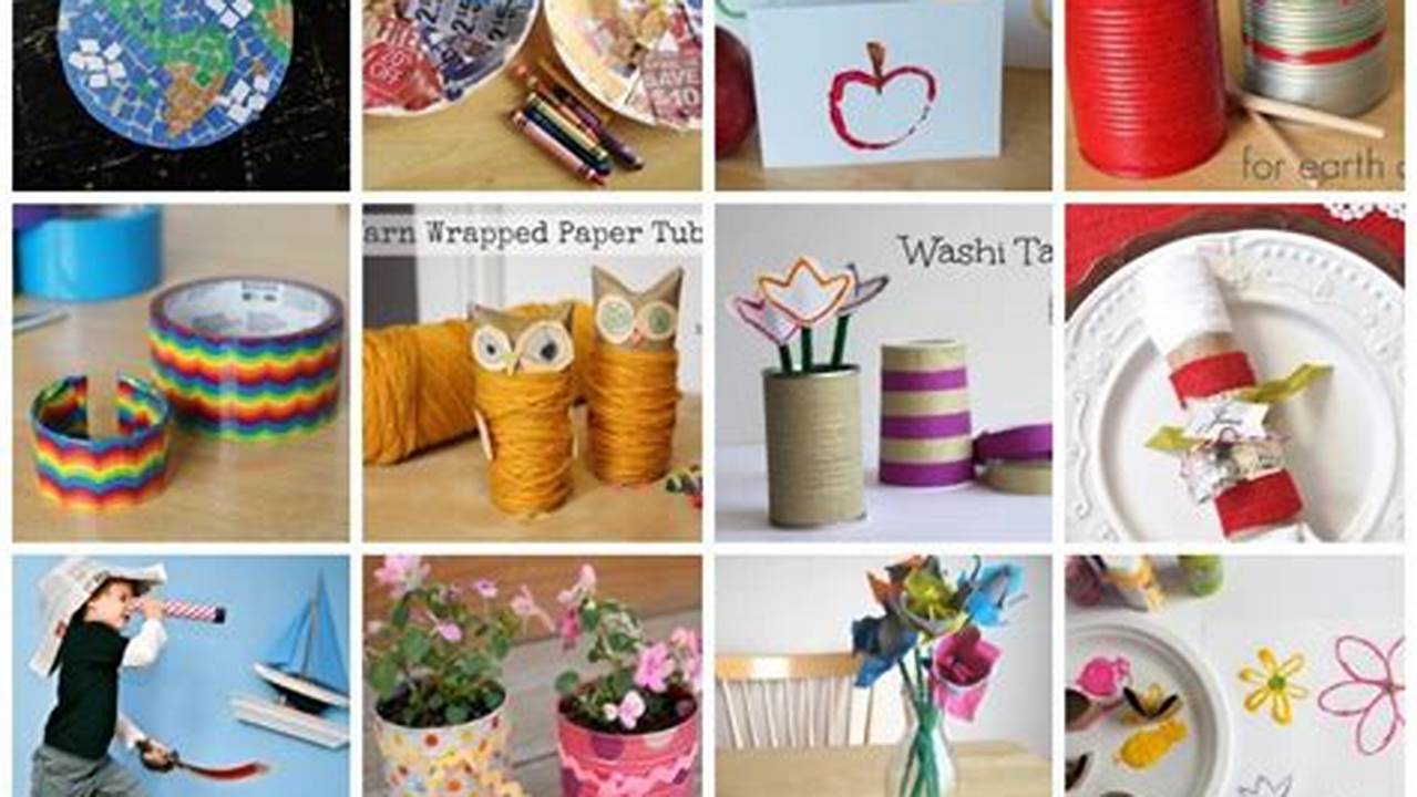 Earth Day Recycling Craft Projects