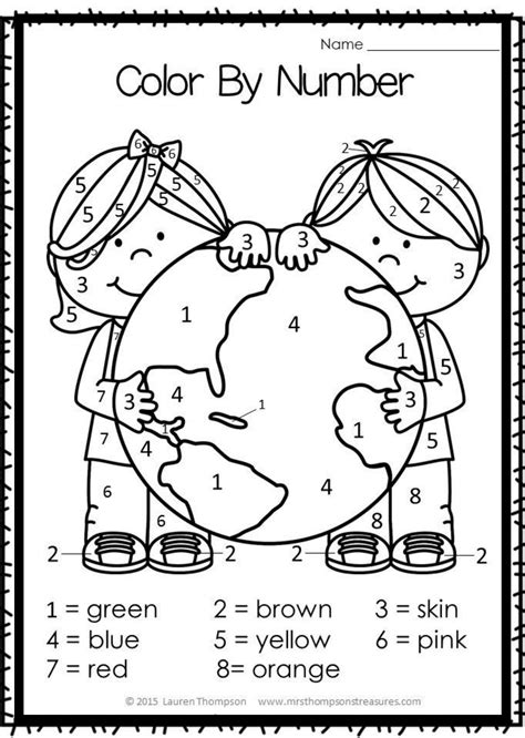 Earth Day Worksheets Kindergarten