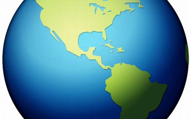Earth Globe Americas Emoji