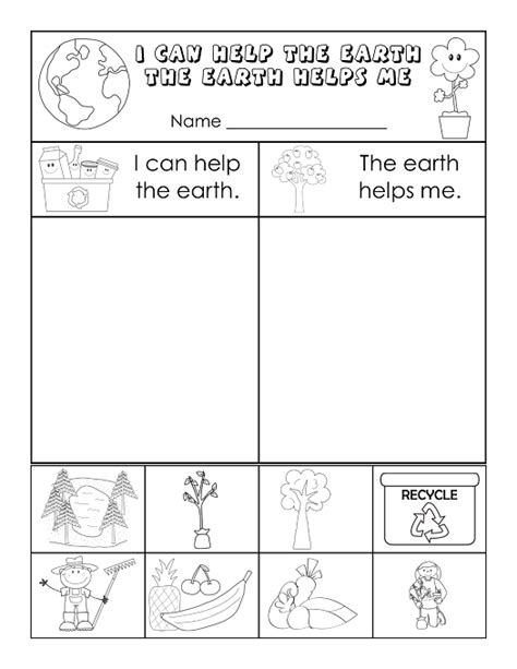 Earth Day Printables Preschool