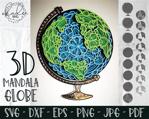 51+ Earth Mandala SVG, Heaven & Earth Mandala Print – Mandala Art Plates. Earth Mandala