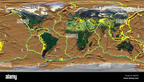 Earthquake Data and Plate Boundaries