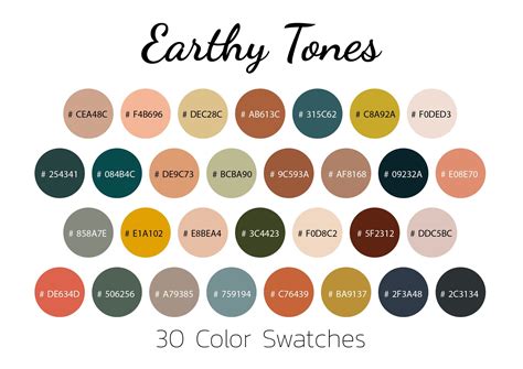 Earthy Tones Color Scheme